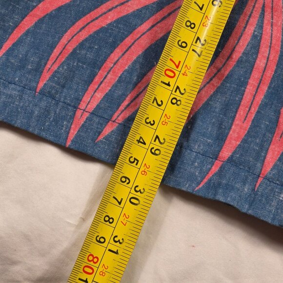 Reyn Spooner Mens Size  XL Blue Red Hawaiian Shirt Tropical Casual Aloha Walking - Picture 9 of 9